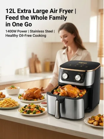 12L EXTRA LARGE AIR FRYER