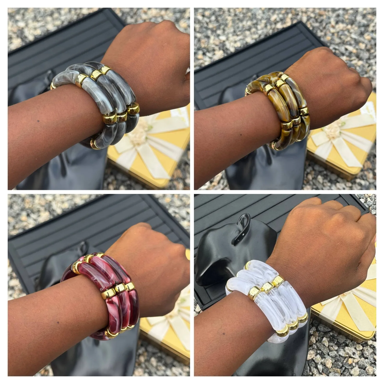 3-IN-1 ACRYLIC BANGLE SET