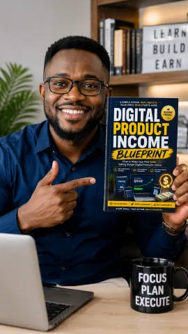 Digital Product Income Blueprint The Complete Step-by-Step System to Build, Launch, and Sell Your First $500–$1,000 Online