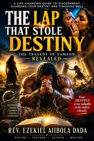 THE LAP THAT STOLE A DESTINY  A Biblical Warning About Intimacy, Trust, and Destiny  By Rev. Ezekiel Ajibola Dada  ---  What If Your Greatest Threat Isn't Fighting You… But Comforting You?  You prepared for the enemy.  You prayed against opposition.  Yo photo 3